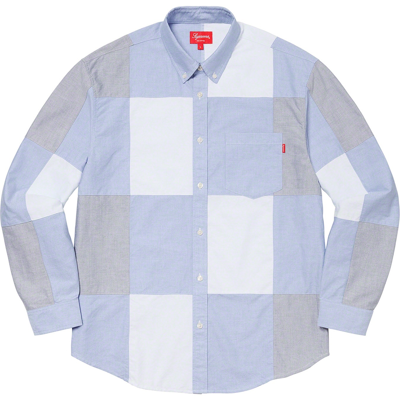 Patchwork Oxford Shirt view 5